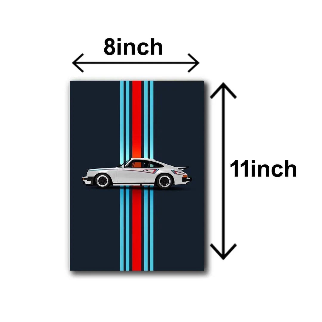 Supercar Icons – Premium 3 Panel Wooden Wall Art Set