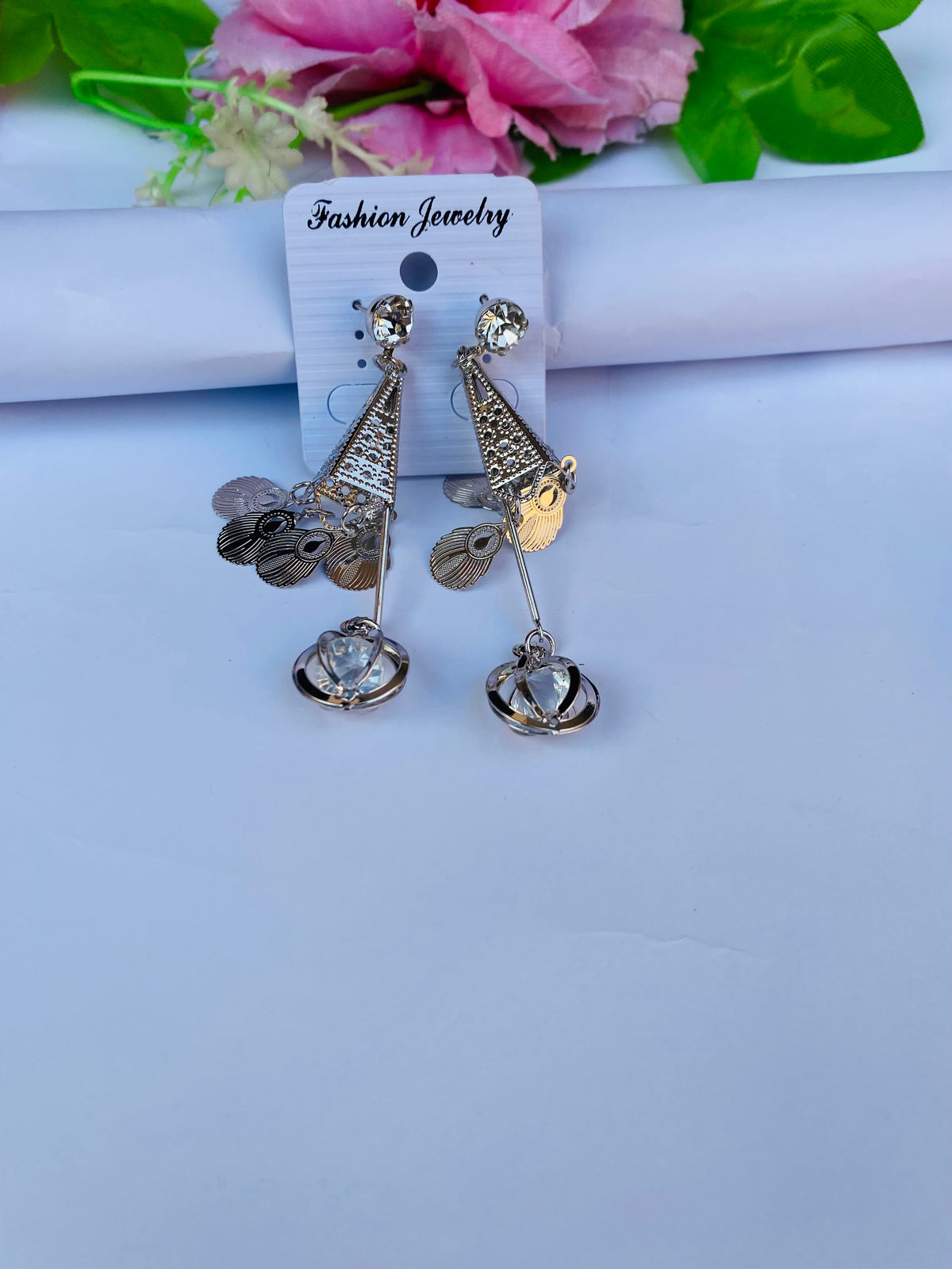 Triangle Premium Stainless Steel Earrings | GILDE JEWELS