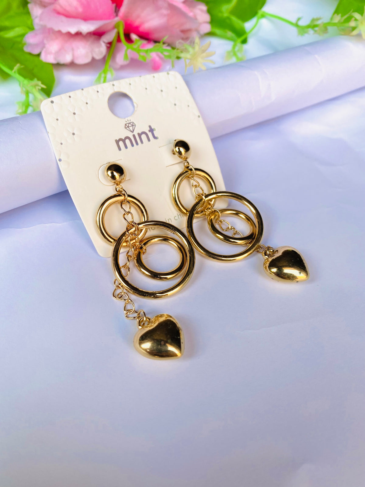 Heart Premium Stainless Steel Earrings | GILDE JEWELS