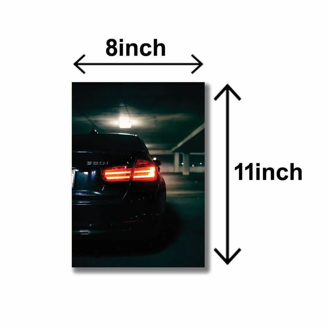 Supercars Collection – Premium 3 Panel Wooden Wall Art Set | 8 × 11 Inches