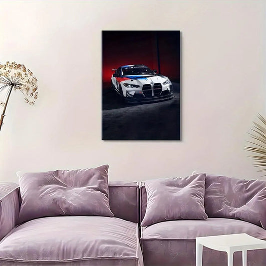 Racing Legends – Premium Wooden Wall Art Canvas